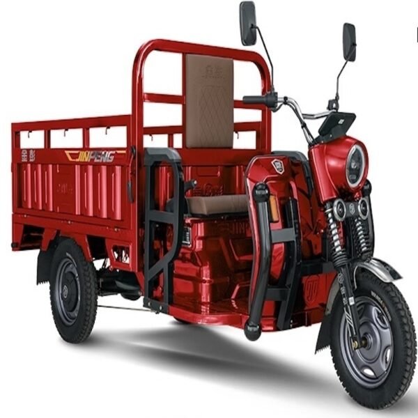 Electric freight three-wheeled vehicle cargo truck farm household battery motorcycle tram pearl blue-1.6-meter carriage 1.7-meter carriage - Image 5